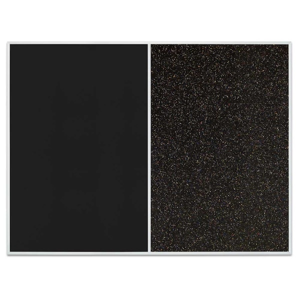 Sliding Door Indoor Enclosed Corkboard, 9